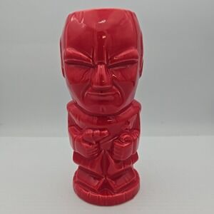 Geeki Tikis Star Trek Captain Jean Luc Picard Red Ceramic Tiki Mug Cup 2017